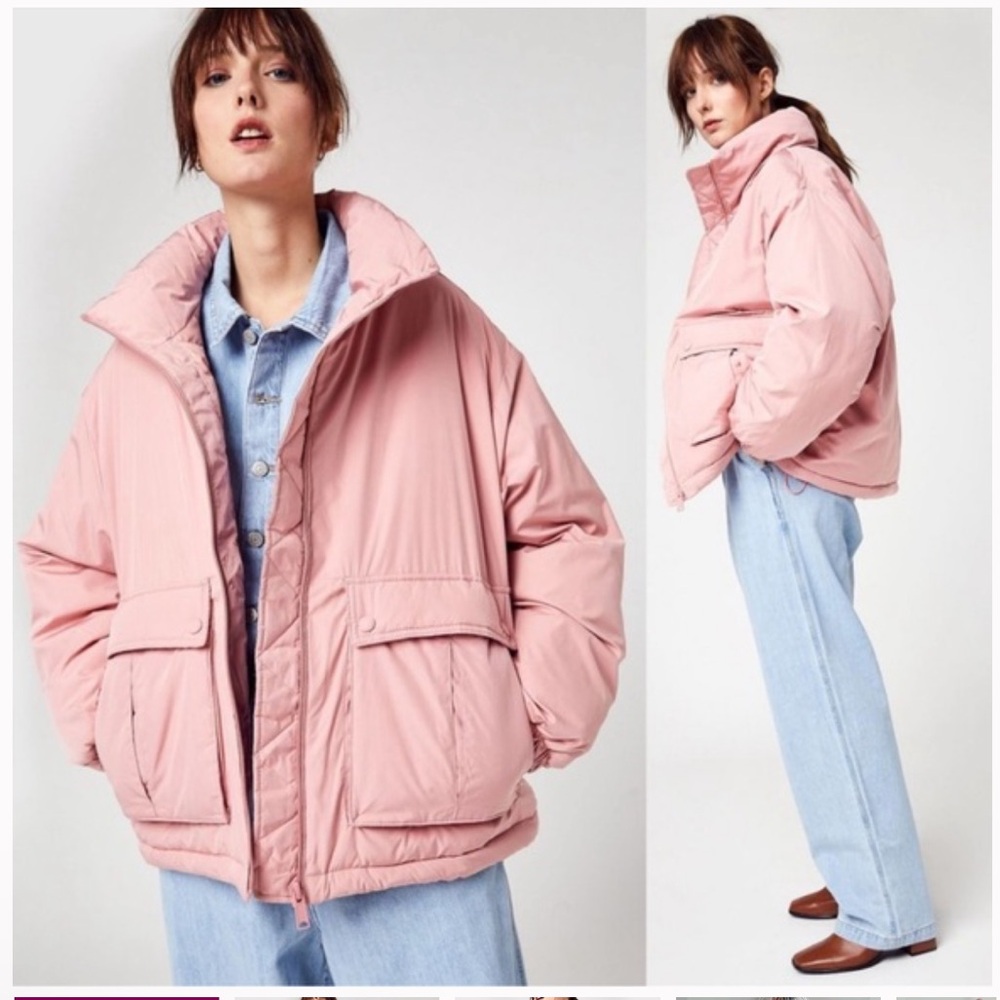 We The Free Duvet Bomber Puffer Jacket Oversized Small